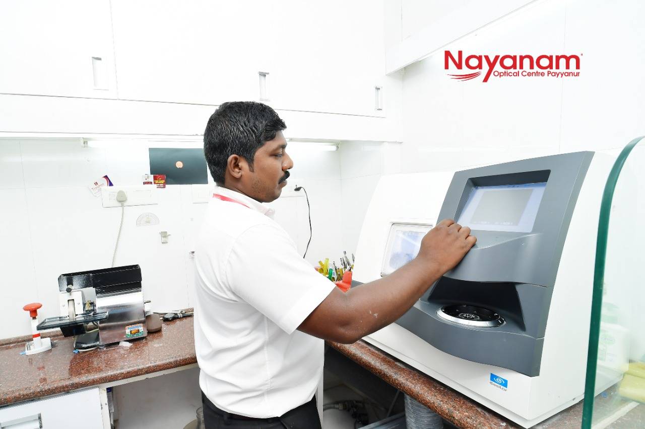 Glass fitting machine Nayanam